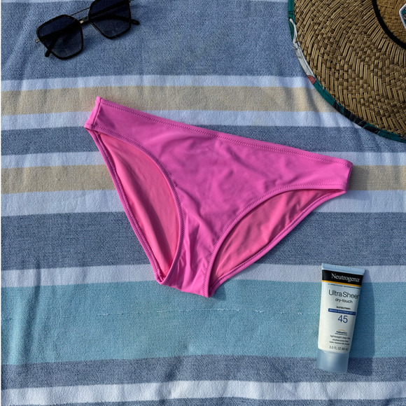 NWT, Women, Aerie, Bikini Bottom, Pink, Sz M - Picture 1 of 6